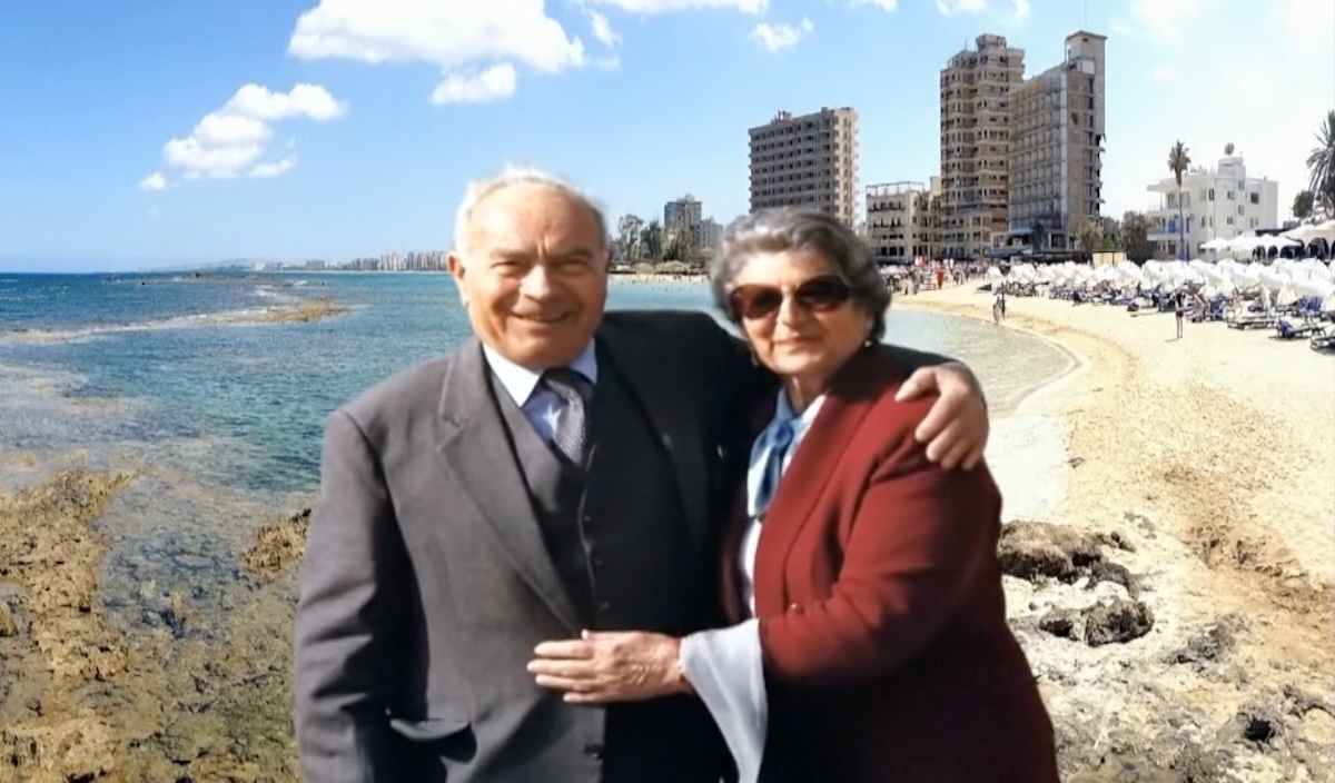 Georgios and Andrianie Lordos in Varosha